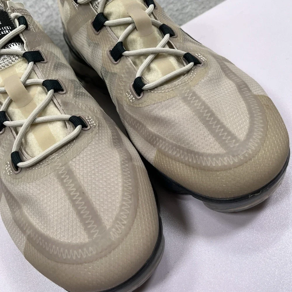 Nike Air Vapormax+ 2019 Shoes Mens 9 Moon Particle Running Sneaker AR6631-200 - Picture 4 of 16